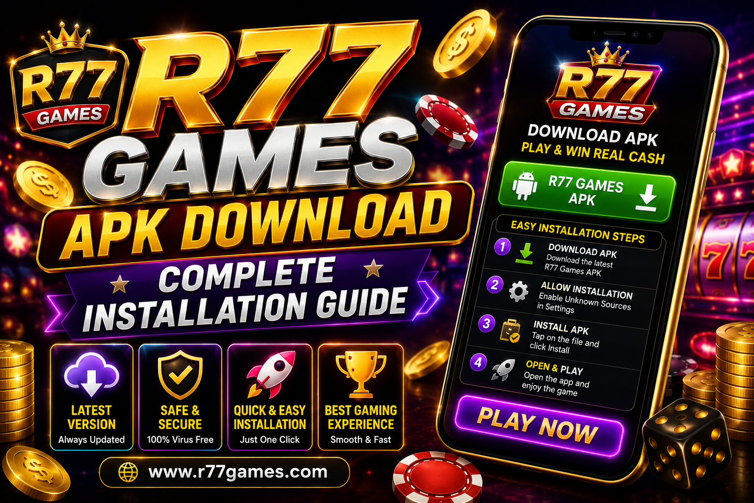 R77 Games APK Download β Complete Installation Guide